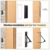 HBL' Pocket Door Hardware Set – 2 Recessed Flush Finger