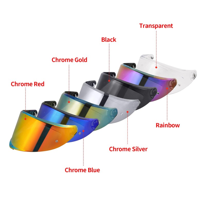 JQF Gear K6 Helmet Shield Visor Replacement Face Shield Compatible