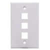 Kework 3 Ports Wall Plate, 2 Ports HDMI 4k +