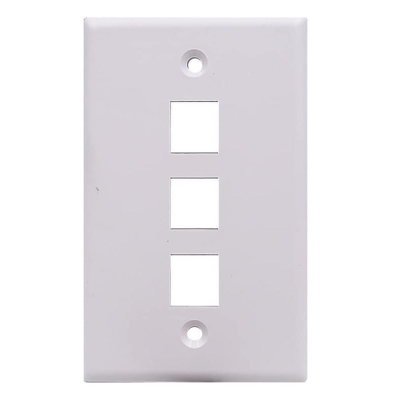 Kework 3 Ports Wall Plate, 2 Ports HDMI 4k +