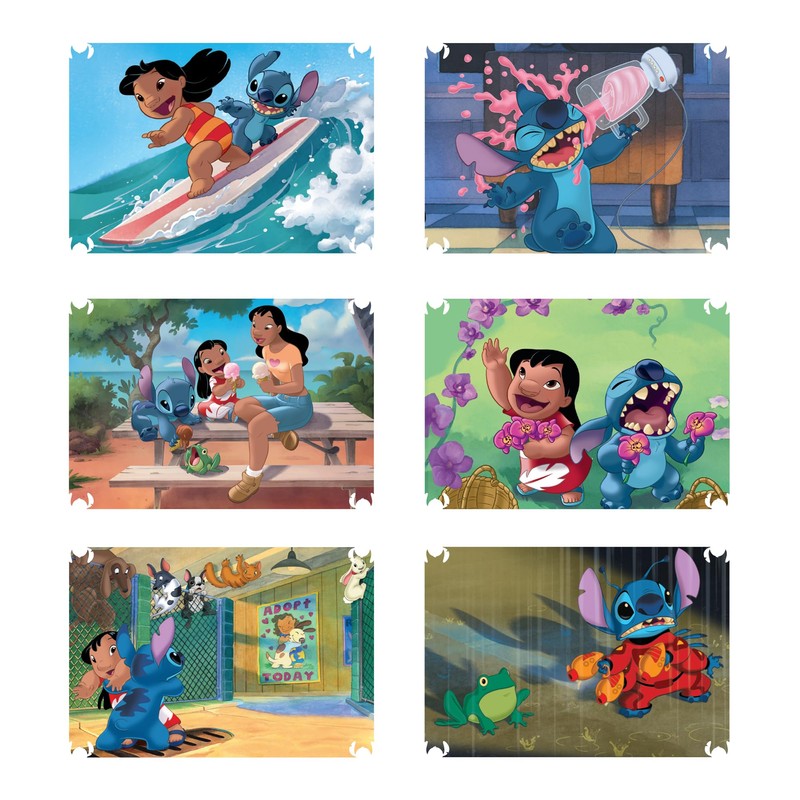 Stitch Super Scrapbook - Collezione di adesivi per album di
