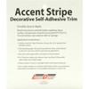 Linear Designs Premium 1/4" x 50' - Negro