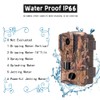 Trail Camera 20MP 1080P Waterproof Outdoor Camera with Night Vision