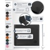 Wolfstrøm Men's Leather Wallet 'Nørge' - Tri-Fold Men's Wallet RFID