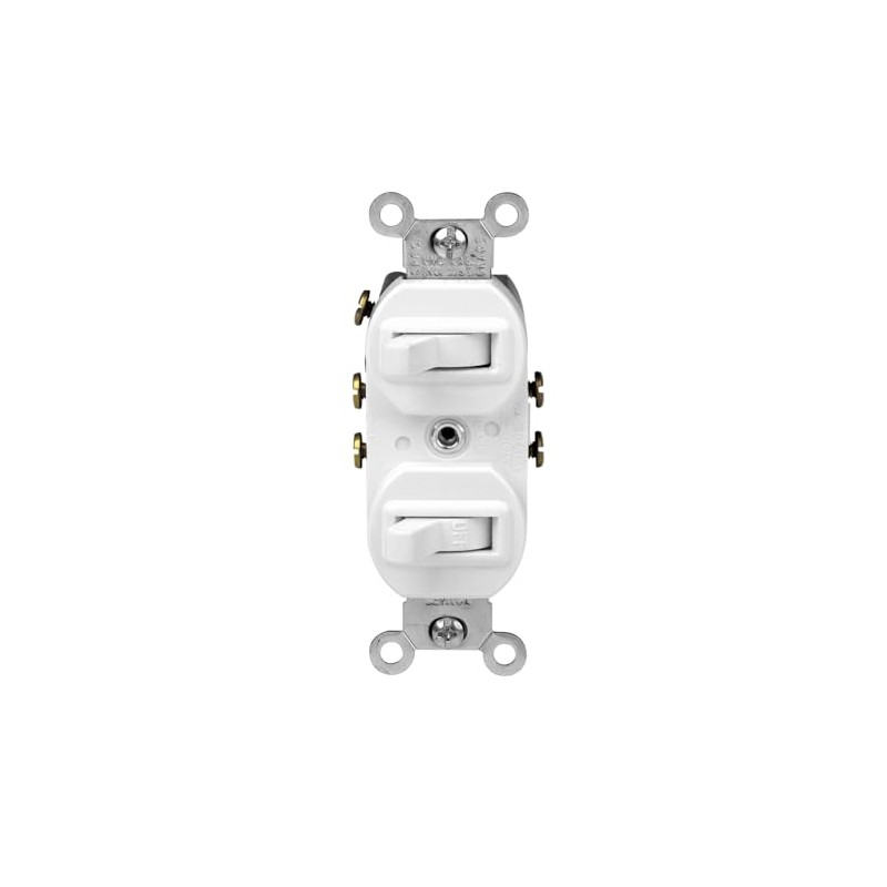Leviton 15 Amp 120/277 Volt, Duplex Style Single-Pole/3-Way Ac Combination