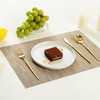 Leetaltree Light Brown Placemats Set of 4 - Heat Resistant