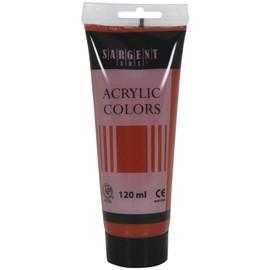 Sargent Art 23-0390 120Ml Tube Acrylic Paint, Burnt Sienna