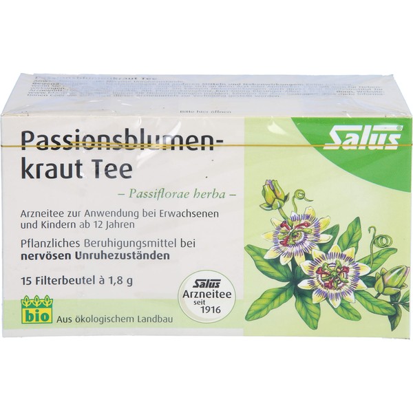 Salus Passionsblumenkraut Tee, 15 pcs. Filter bag