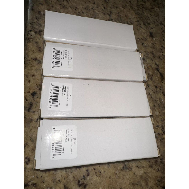 Restoration Hardware New RESTORATION HARDWARE BISTRO Polished Nickel 4" DRAWER
