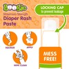 Boogie Diaper Rash Paste, Maximum Strength 40% Zinc Oxide, Mess-Free