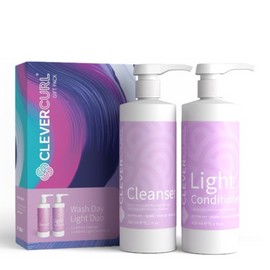 Clever Curl Cleanser & Light Conditioner Duo Pack