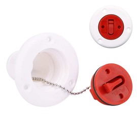 Water Inlet - Water Inlet Filler Cap | RV Marine Fuel Deck Filler Cap Nylon Filling Lid 38 mm for Yachts Boats Trucks