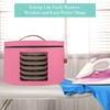 Hat Box,Hat Storage Box,Stackable Round Brim Hats Organizer Bag Container