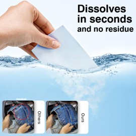 Laundry Detergent Sheets - Eco Friendly Hypoallergenic for sensitive skin, Natural Plant Based Washer Sheets, Travel Laundry Detergent, Harsh Chemical Free Laundry Soap (64 cnt/ 128 Small Loads)