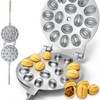 Cookie Assorted Maker - Oreshki Nuts 16 form Skillet -