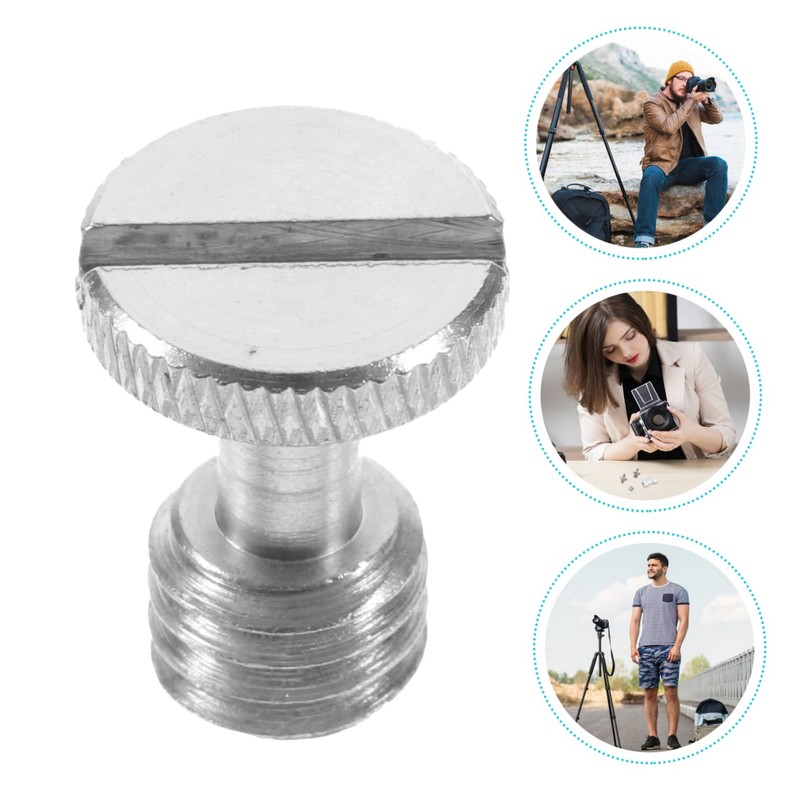 Mipcase 5pcs Camera Screw Quick Release Thumb Screws for Tripod