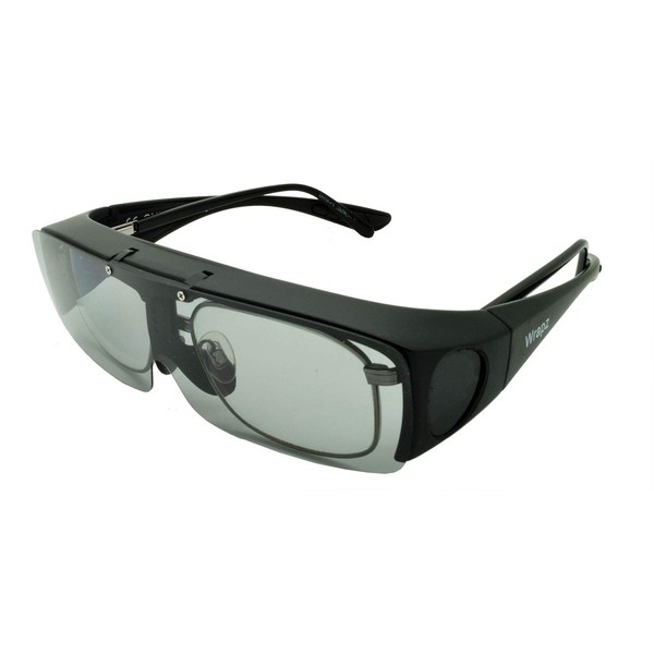 WrApz 8118 Polarised Photochromic Transition Fit Over Sunglasses Matte Black
