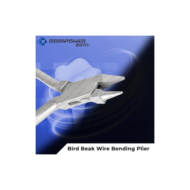 OdontoMed2011® DENTAL PLIERS 139-ANGLE BIRD WIRE BENDING. ORTHODONTIC INSTRUMENTS