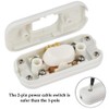 2 Pack inline switch, Lamp switch inline, Torpedo Switch 6Amp