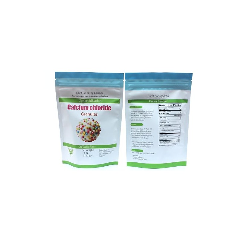 Calcium Chloride 4oz-113g | Molecular Gastronomy - Spherulizer