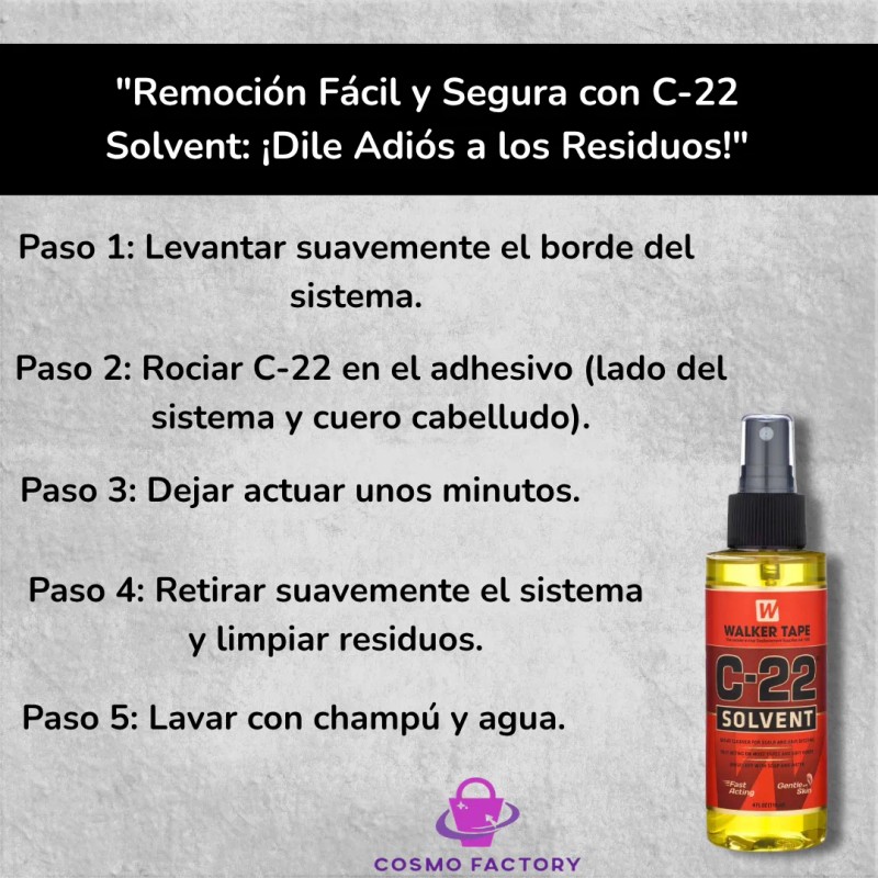Pegamento Ultra Hold Protesis Solvente C22 Kit Original