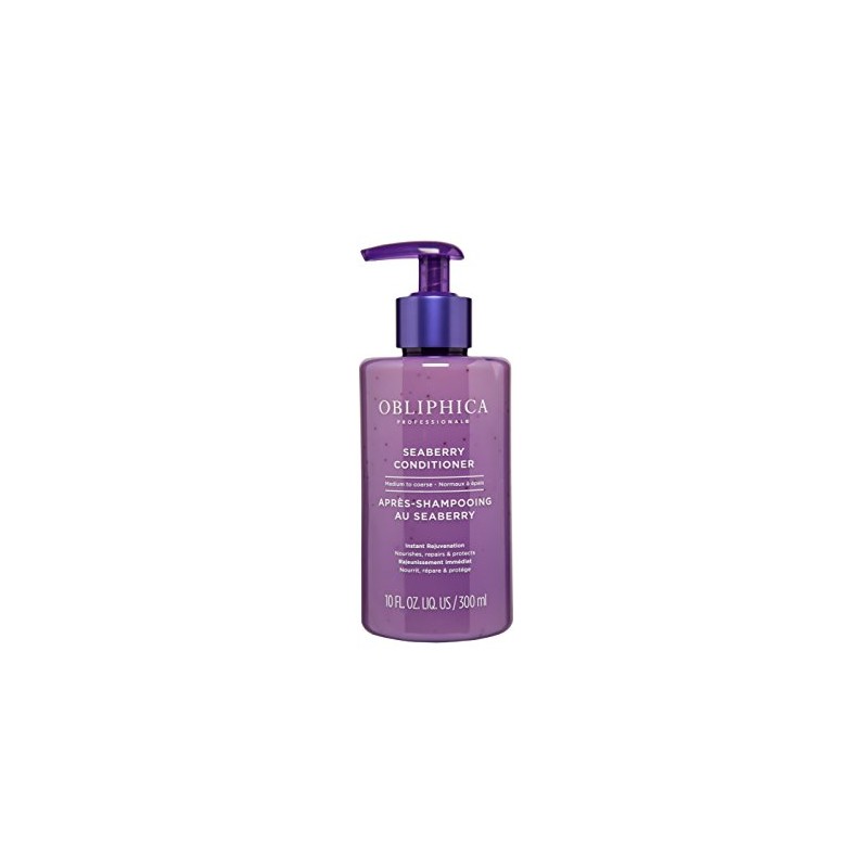 Obliphica Seaberry Conditioner for Wavy Hair - Frizz Control, Curly,