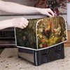Lotusorchid Rooster Toaster 4 Slice Cover Dust for Kitchen, Daisy