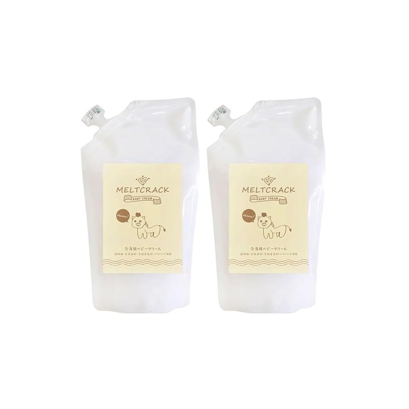 Melt Crack, Baby Cream, Moisturizing, Refill, 7.1 oz (200 g)