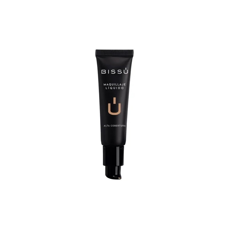 Maquillaje Líquido Alta Cobertura / Bissu / Varios Tonos