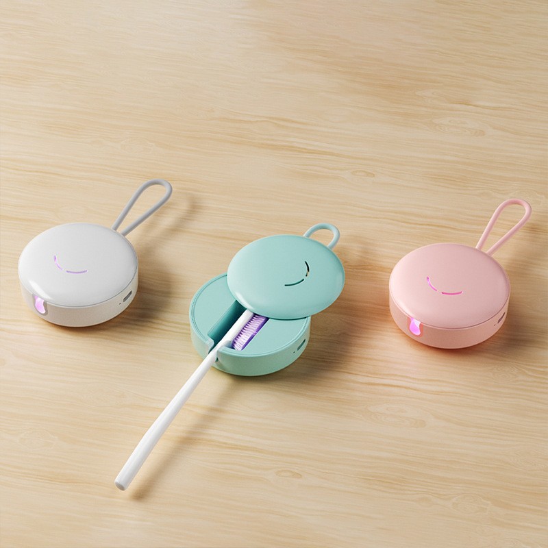 UVC Toothbrush Sterilization Box Wireless Ultraviolet Tooth Brush Disinfector Case