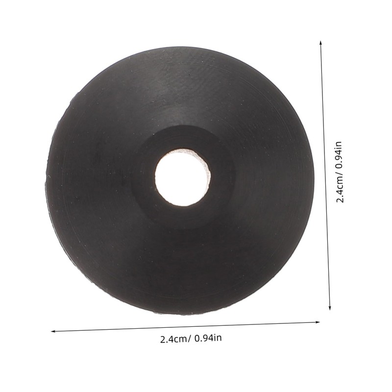SHINEOFI 20pcs Replacement Rubber Washers for Toilet Tank Bolts Conical