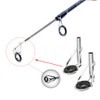 54 pcs Stainless Steel Fishing Rod Guides Tip Rings with