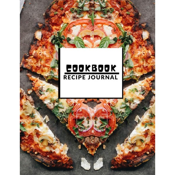 Family Cookbook Recipe Journal: Blank recipe binder book to write