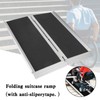 Frezon 3FT Portable Wheelchair Ramp Non Skid Aluminum Foldable Mobility