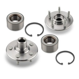 Scoparc 521000/521001 2PCS Rear Wheel Hub Bearing Compatible with Ford Explorer 2002-2010, Mercury Mountaineer 2002-2010, Ford Explorer Sport Trac 2007-2010, Lincoln Aviator 2003-2005