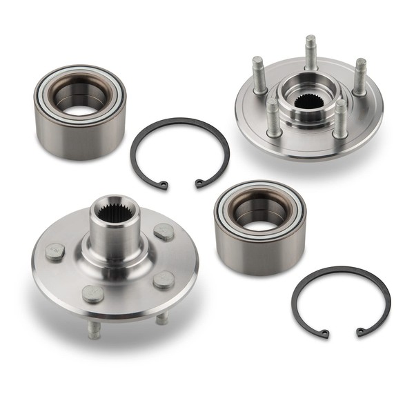 Scoparc 521000/521001 2PCS Rear Wheel Hub Bearing Compatible with Ford