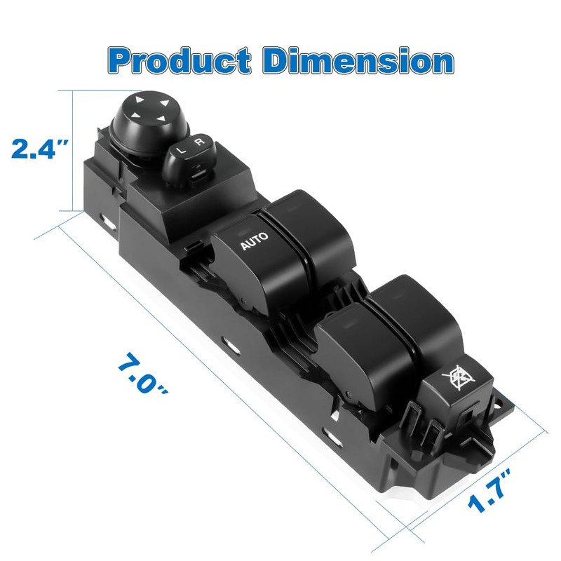 WMPHE Automatic Power Master Window Switch Compatible with Mazda 3