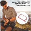 WOONEKY Smartwatch Anti-Scratch Screen Case Full Coverage Protector Compatible TPU