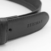 Zerimar Leather Belt - Inner Zip Belt for Anti-Theft -