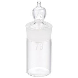 Azuone 6-743-01 Weighing Bottle, Tubular Type, 0.7 x 1.4 inches (18 x 35 mm), 0.1 fl oz (3 ml)