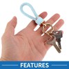A ABSOPRO Car Keychain Universal Key Chain with Ring for