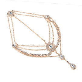 Healeved Shining Rhinestone Tassel Headband for Women Elegant Headdress for Wedding Birthday Prom and Special Occasions Lightweight and Stretchable Design for Girlfriends and Loved Ones