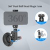 FIFIELD 3"/7.6cm Camera Suction Cup Phone Mount with Ball Head