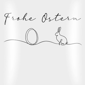 Cushion 40 x 40 cm Decorative Cushion – Easter Cushion – Happy Easter – Easter Egg Rabbit – 40 x 40 cm – White – Easter Gifts Easter Bunny Easter Item Easter Motif, Easter Surprises, Easter Small