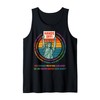 Vintage Liberty Statue Hands Off Freedom Protest Retro Tank Top