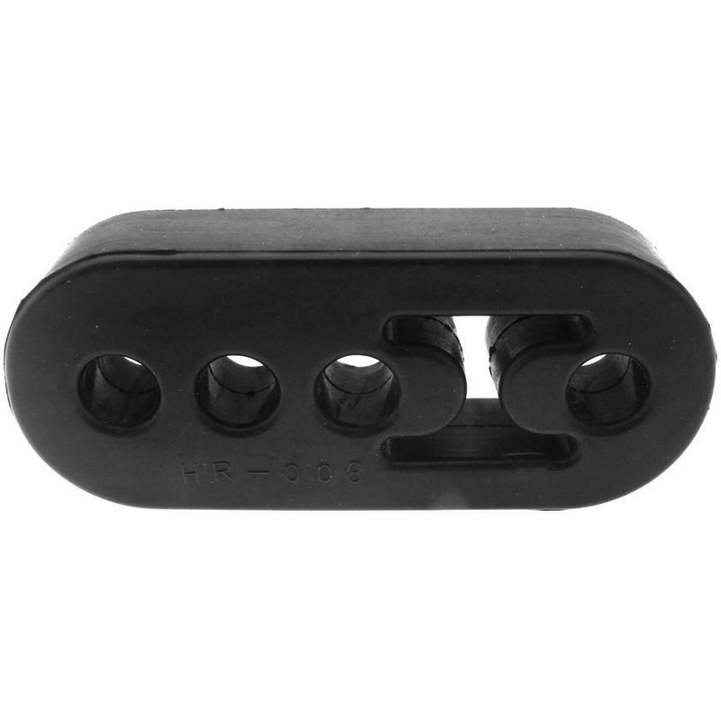 2 x Universal Heavy-Duty Rubber Exhaust Hanger Mount – 4-Hole,