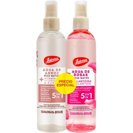 Jaloma Duo Pack Agua de Rosas 250 ml y Agua de Arroz 250 ml