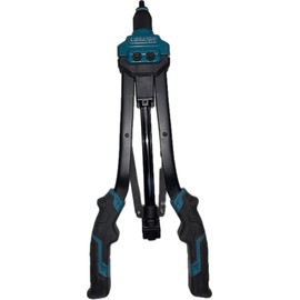 LIBRATON Rivet Nut Tool, 16" Rivnut Tool Kit, Hand Rivet Nut Tool kit with 11PCS Metric & SAE Interchangeable Mandrels, 110PCS Rivet Nuts, Carrying Case, Auto Release Nut Design