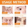 Crema para ojos con cúrcuma y vitamina C, crema iluminadora