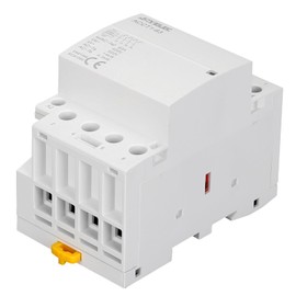 JOYELEC Household AC Contactor, 4P 63A 4 N/O (4NO), Automatic AC220V/230V, 50/60Hz, 4-Pin, 35mm DIN Rail Mounting